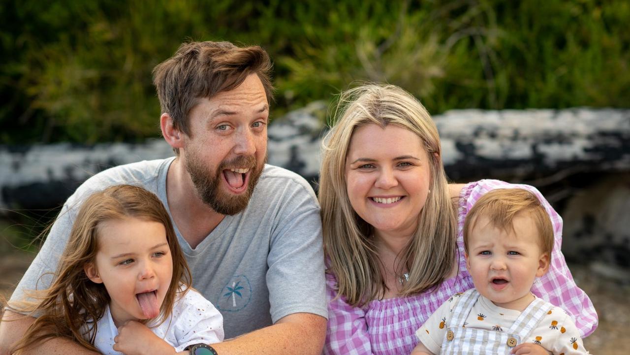 The Notley family believe they will save $30,000 across a decade by switching to solar panels. Picture: Supplied