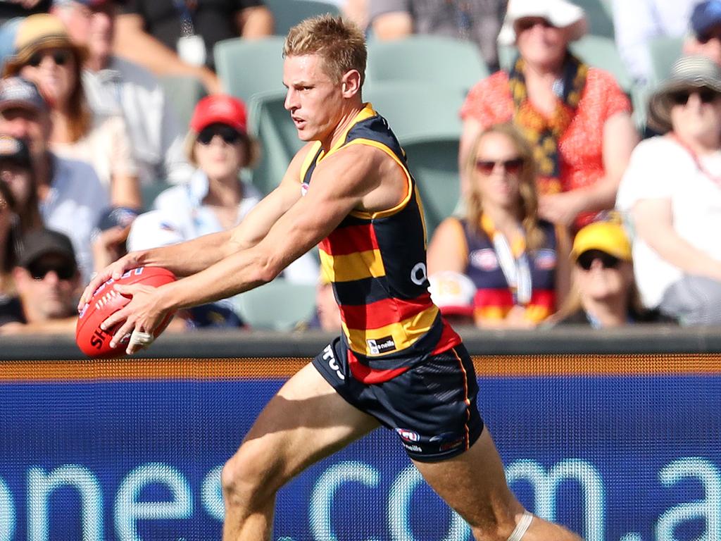 David Mackay was one of Adelaide’s best performers against GWS. Picture: Sarah Reed/AFL Photos via Getty Images