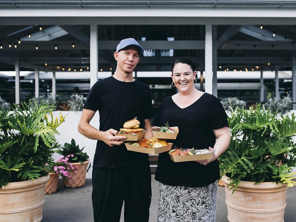 Inky Squid Terranora Fish & Chippery owners Ben Jones and Jessica Price are keeping their kitchen open by offering takeaway and home delivery six nights a week.