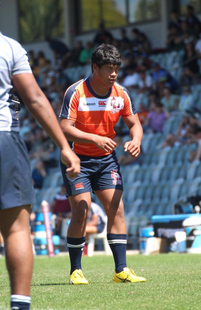 Emerging Reds Cup day 1 action between SEQ and Brisbane Grey in the Under 15s.