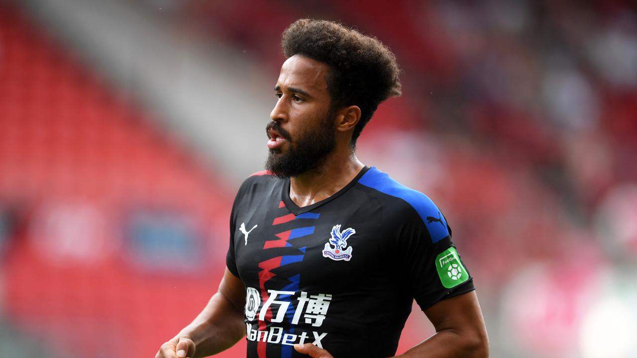 Andros Townsend has slammed Crystal Palace’s Twitter account
