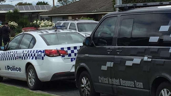 A man was arrested after an incident in the Geelong suburb of Newcomb that sent a local school into lockdown on Wednesday. Picture: Facebook