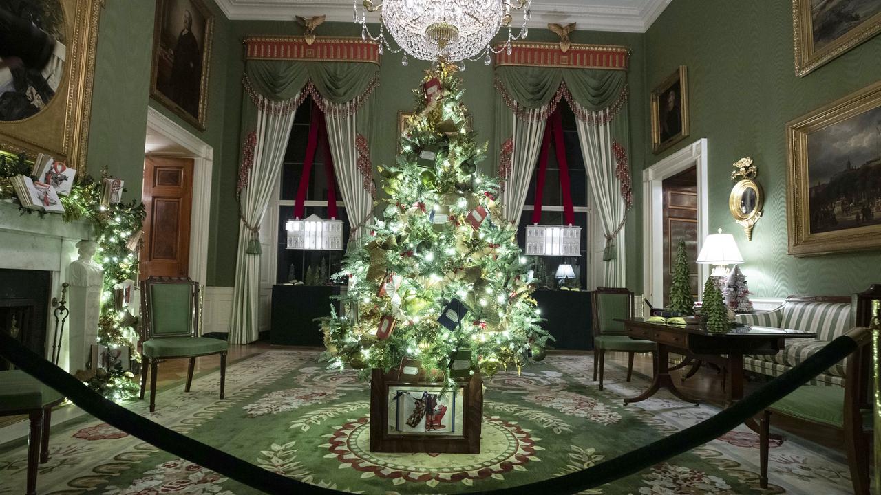Melania Trump shares first photos of White House Christmas decorations