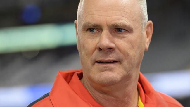 Rodney Eade: ‘If you go to a game and see 40, 50 and 60 points kicked, are you going to go more often? Probably not.’ Picture: AAP