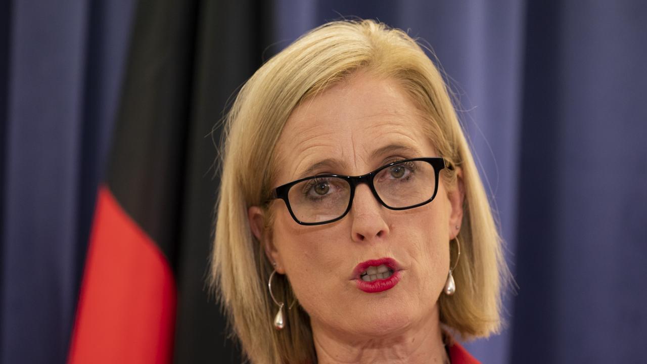 Finance Minister Katy Gallagher will introduce laws to prevent $8bn from being paid out to up to 10,000 public servants. Picture: NCA NewsWire / Martin Ollman