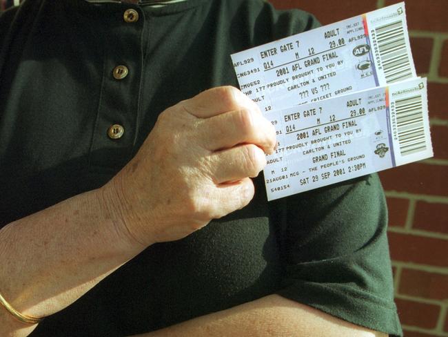 Google has unveiled new rules designed to crack down on ticket scalpers charging huge mark-ups for tickets to major events such as the AFL Grand Final.