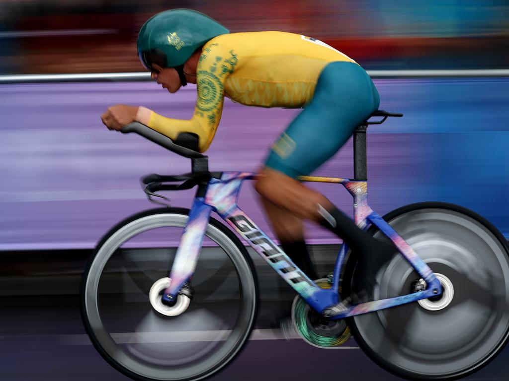 Lucas Plapp competing at the Olympics. Picture: Jared C. Tilton/Getty Images