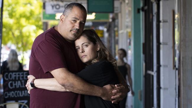 Restaurant owners Adi and Rochelle Daboush. Picture: Arsineh Houspian