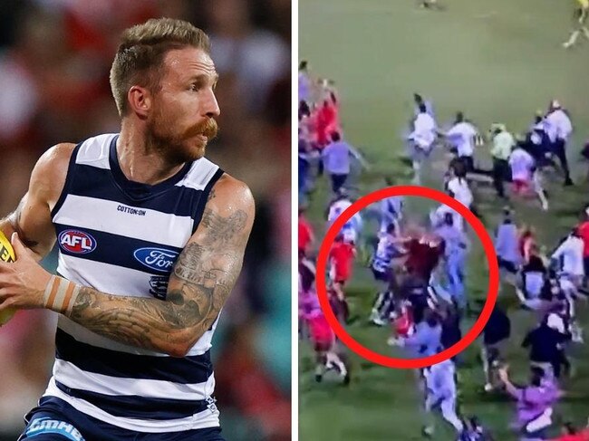 Footy star’s classy act amid Buddy insanity