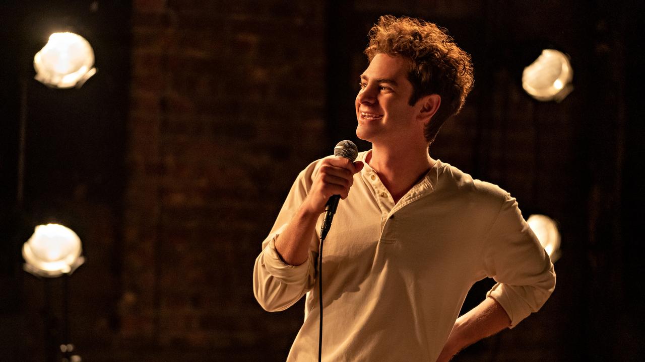 Andrew Garfield as Jonathan Larson in Tick, Tick... Boom. Picture: Macall Pollay/Netflix