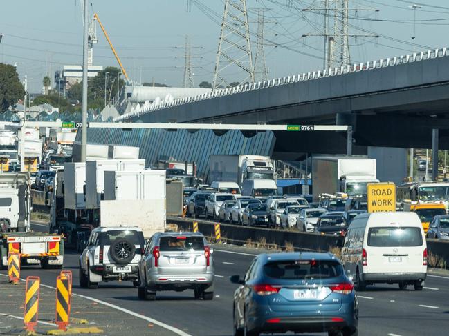 Coco and her fellow protesters brought traffic to a standstill for more than two hours. Picture: Jason Edwards