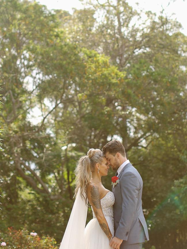 The wedding ceremony was in Avoca. Picture: Tim Coulson