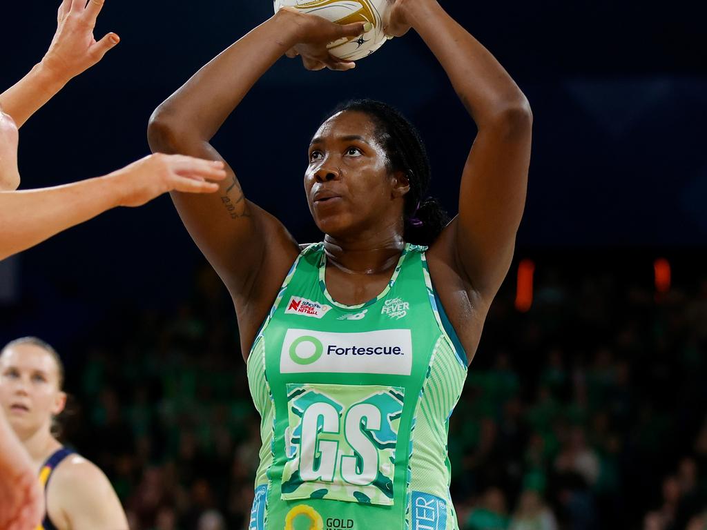 The Fever’s Jhaniele Fowler-Nembhard. Picture: James Worsfold/Getty Images