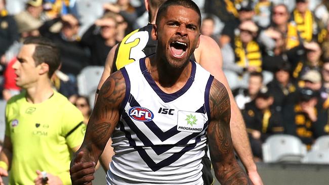 Brad Hill’s move to Freo paid off. Picture: Wayne Ludbey