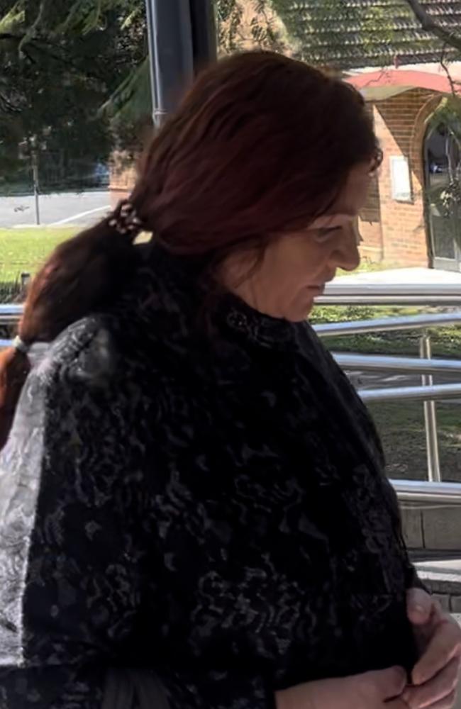 Janine Marion outside Nowra Local Court.