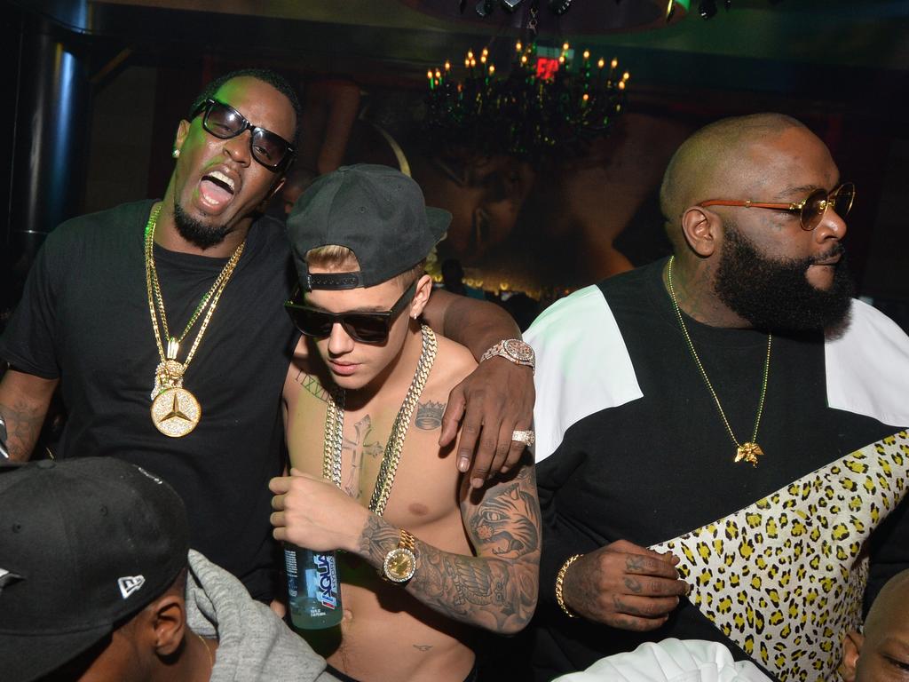 Bieber considered Sean 'Diddy' Combs his mentor and good friend. Picture: Prince Williams/FilmMagic