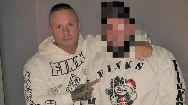 Finks bikie Oscar Jargiello, 30, is a known member of the Finks outlaw motorcycle gang. Picture: Facebook