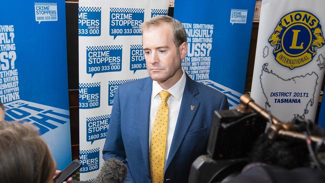 Health Minister Michael Ferguson welcomed the Auditor-General’s report and said the Government was doing everything it could to fix the ailing health system. Picture: RICHARD JUPE