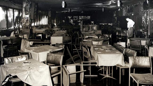 The aftermath at Whiskey Au Go Go nightclub in Fortitude Valley. Picture: Supplied