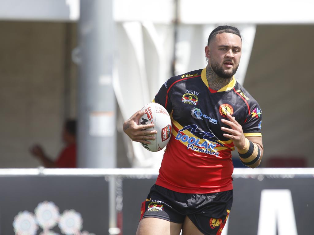 Koori Knockout Day 2 Mens Opens Blacktown Red Belly v Queanbeyan Picture Warren Gannon Photography