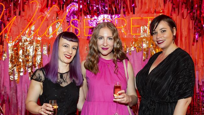 Rebecca Houlden, Molly Berry and Carmen Wolff. Picture: Supplied