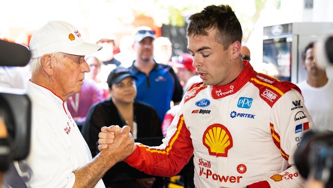 Dick Johnson is firmly in Scott McLaughlin’s corner. Picture: Getty Images