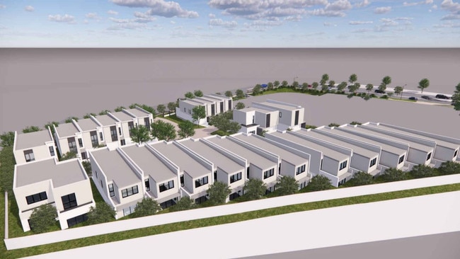 Artist impression of another proposed 24-home housing development for Surrey Farm Dr, Golden Grove. Picture: Supplied