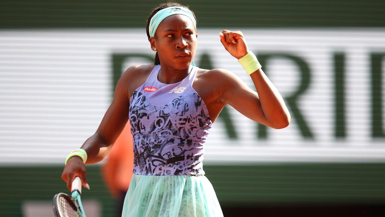 Coco Gauff is wise beyond her years. (Photo by Adam Pretty/Getty Images)