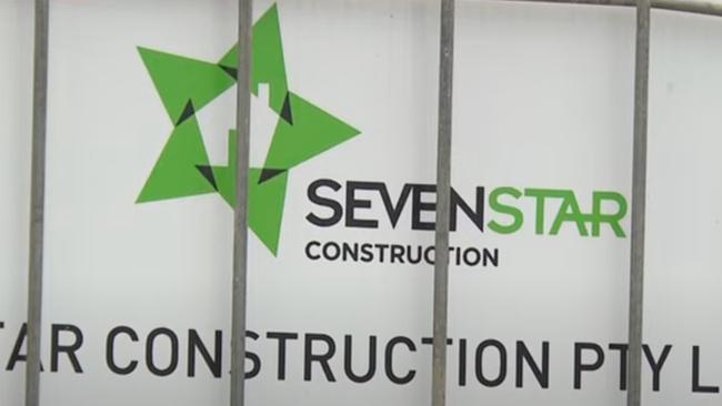 Adelaide builder 7 Star Construction has been placed into administration. Picture: 7 NEWS