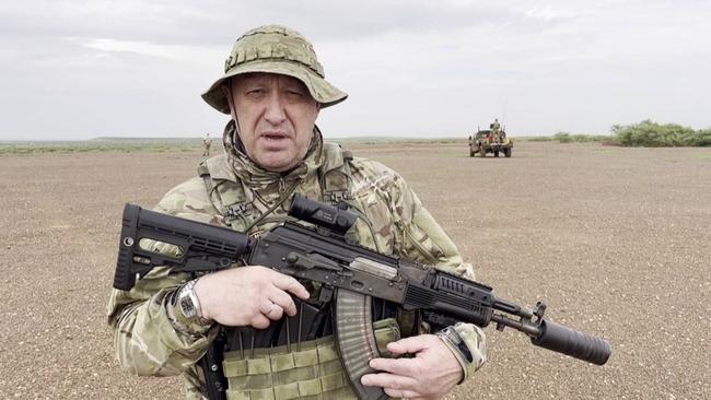 Wagner mercenary group leader Yevgeny Prigozhin just days before he reportedly died.