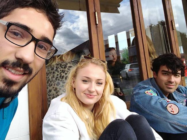 Fans have been stopping the couple who are more than happy to have a quick selfie. Picture: Instagram/@koray_kann