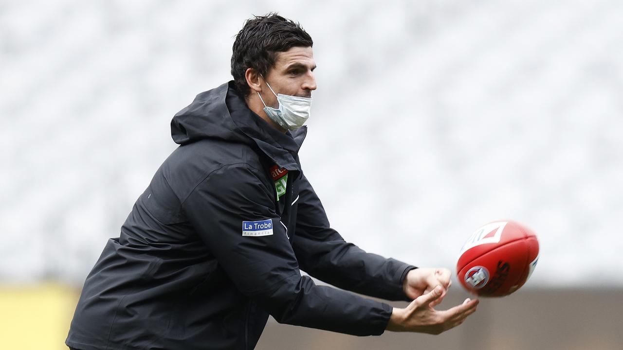 Scott Pendlebury of the Magpies. Picture: Daniel Pockett