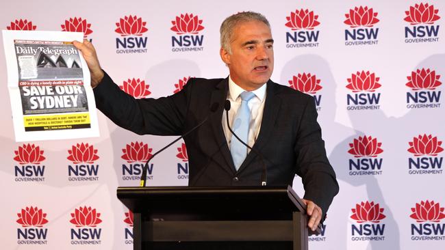 Business Sydney executive director Paul Nicolaou said the more support for business the better.Picture: Damian Shaw