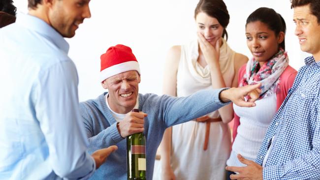 Enjoy yourself but don’t be too familiar nor too drunk at a work Christmas party. Picture: iStock