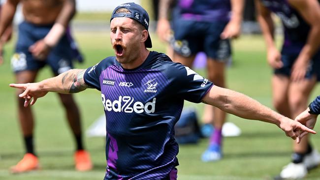 Cameron Munster copped a serve from Storm coach Craig Bellamy after an off-field incident at the 2017 World Cup. Picture: Getty Images