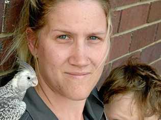 Bec Torr's family home was burgled just hours after they returned from assisting fire evacuees at Rockhampton Showgrounds. Picture: Jann Houley