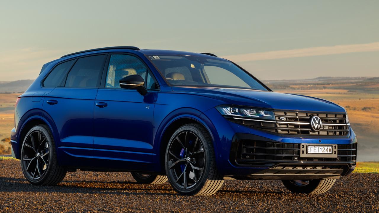 Volkswagen’s new plug-in Touareg R offers V8-like performance. Picture: Supplied