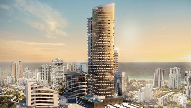 Jupiters new third tower will include a new restaurant and bar concept, a day spa, an eighth floor recreation deck with ocean views and a resort pool for hotel guests.