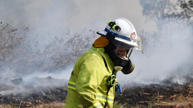 The Queensland Rural Fire Service said there was still time for permitted burns, but urged landholders to check the conditions first. Picture: Zizi Averill