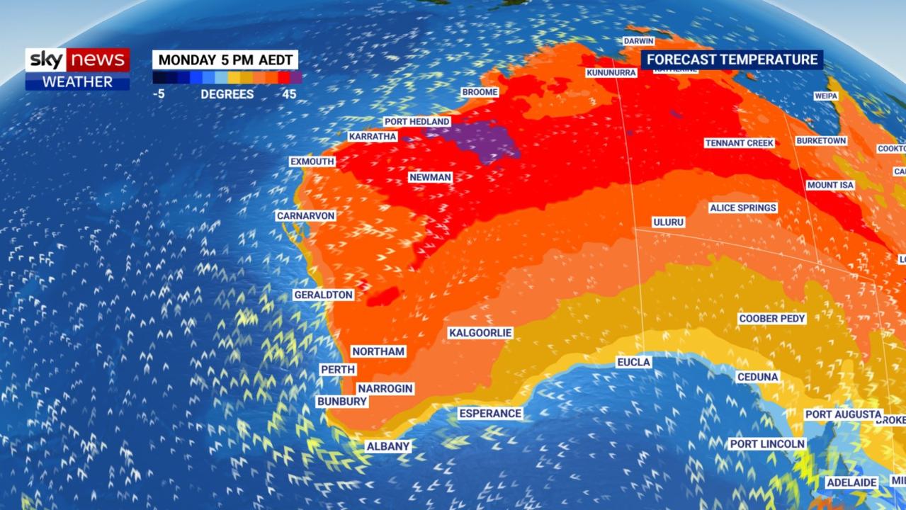 Sydney, Melbourne, Brisbane, Perth forecast Christmas weather set to