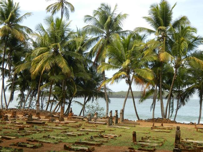 Graves on the island, though most prisoners were dumped at sea if they died. Picture: A TripAdvisor traveller