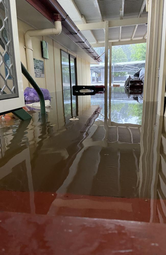 A young Brisbane couple finally moved into the house of their dreams, only to watch it flood not even six months after settlement. Photo: contributed.