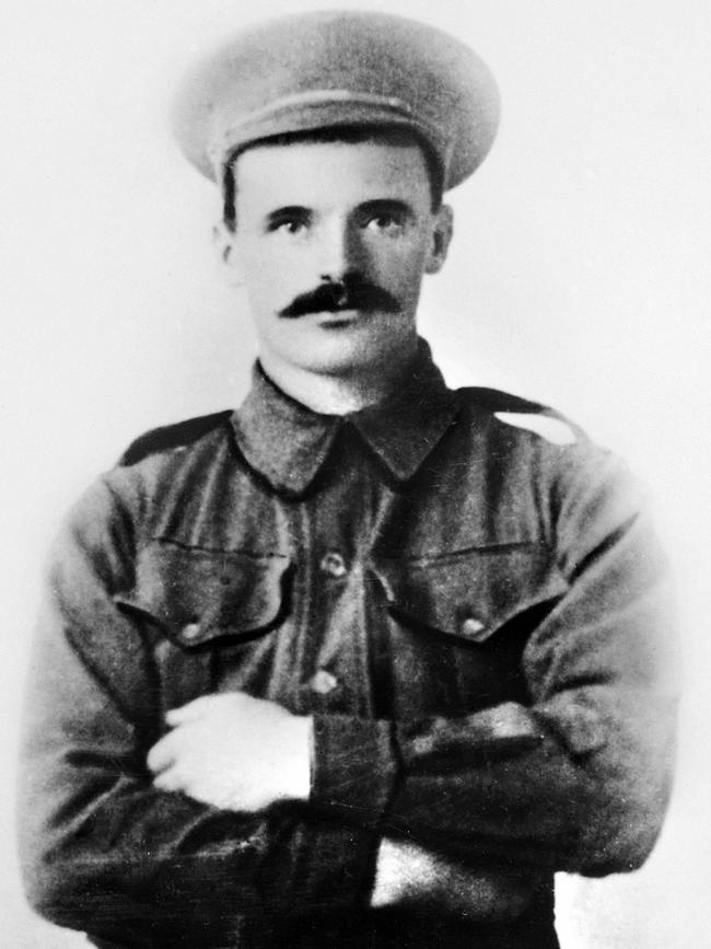 Private Martin O'Meara earned the Victoria Cross at Pozieres but was traumatised by the war. Picture: RSS/ILA