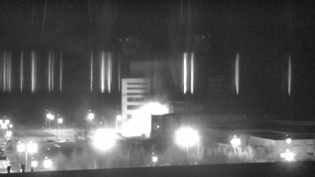 CCTV of flames engulfing the Zaporizhzhia Nuclear Power Plant (NPP) in south-eastern Ukraine emerged during the early hours of Friday morning (local time) following an attack by Russian troops