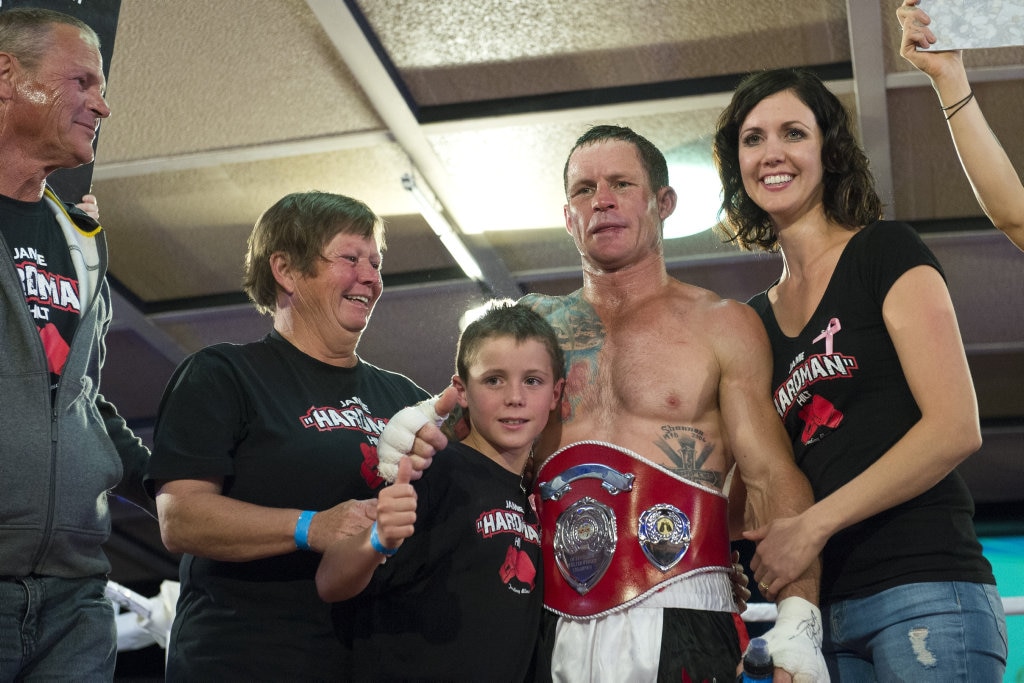 Jamie Hilt fights Apichat Koedchatturat for the Queensland welterweight belt at Smithy and TGW Bring The Big Fights 14 at Rumours International, Saturday, October 22, 2016. Picture: Kevin Farmer