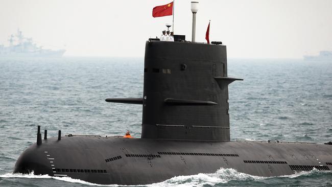 Undersea technology has long been an area of US advantage but China has been pushing hard to narrow the gap. Picture: AFP