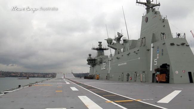 Australia's biggest warship