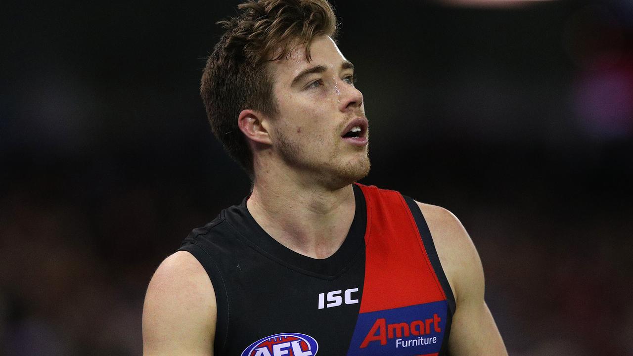 Zach Merrett is no longer in the Bomber leadership group.