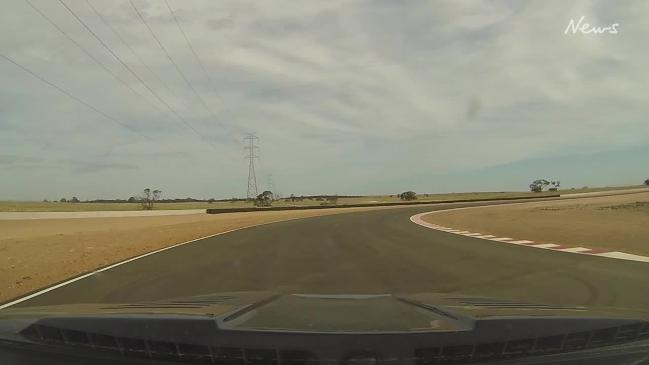 The first ever lap at The Bend Motorsport Park