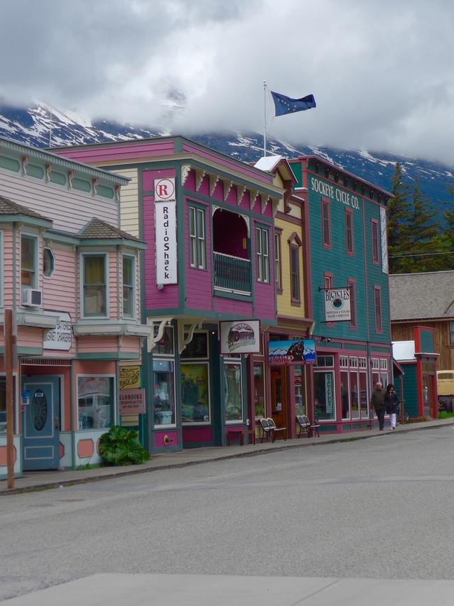 Skagway is a gold-rush town that takes you back in time.